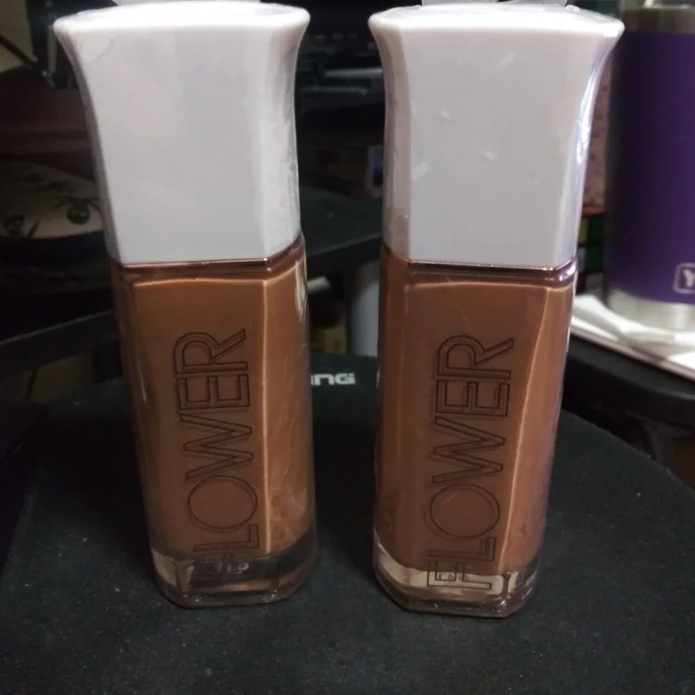 NEW!!! Lot 3 Sealed Flower Beauty About Face Liquid Foundation w/Primer …
